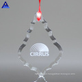 New Design Clear Glass Crystal Christmas Ornaments for Christmas Gifts